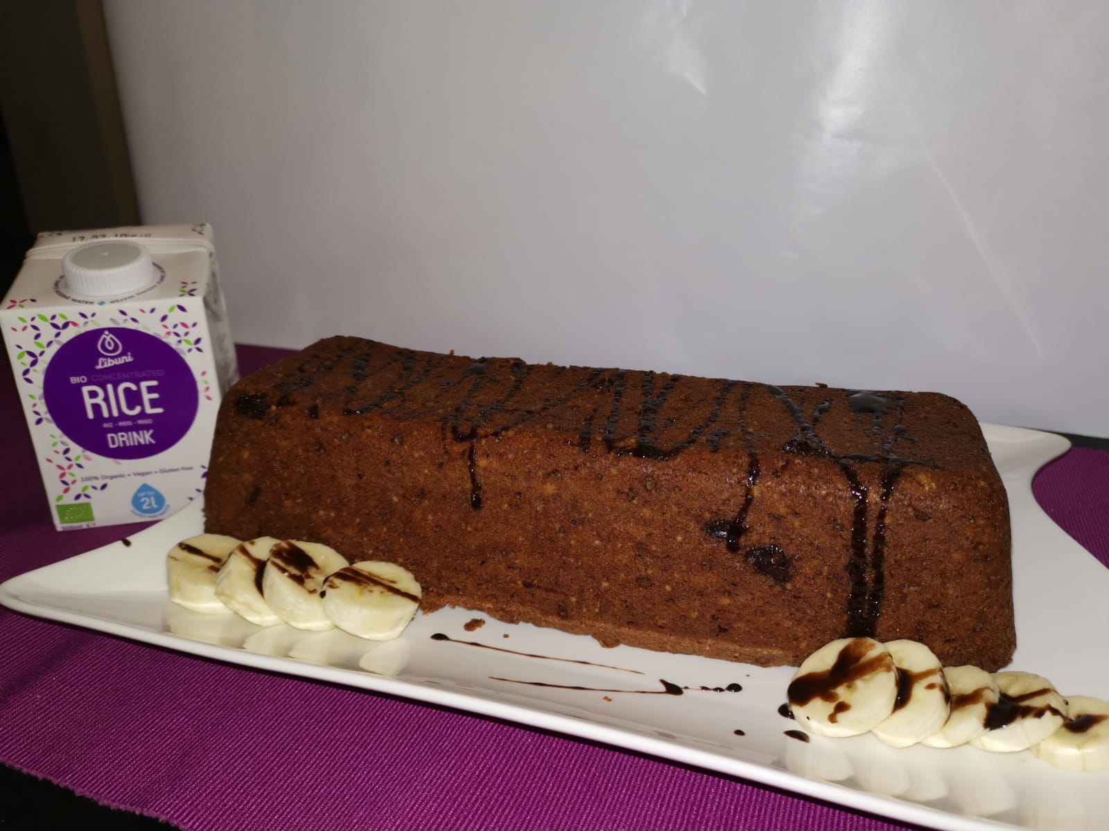 Veganer Schoko-Bananen-Kokos Kuchen | Libuni
