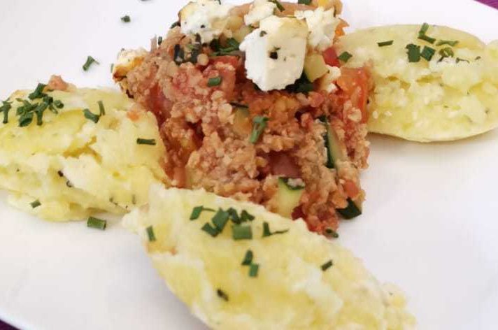 Vegetarischer Auflauf mit Libuni Reisdrink