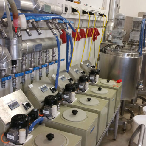 Libuni Reisdrink - Abfüllung