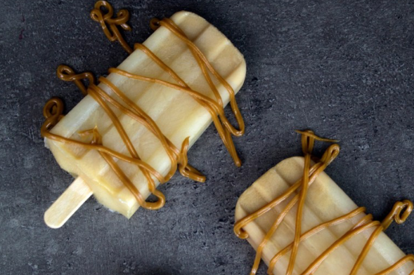 Karamell Eis am Stiel by Melli