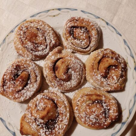Zimt-Apfelschnecken mit Libuni Zimt-Apfelschnecken
