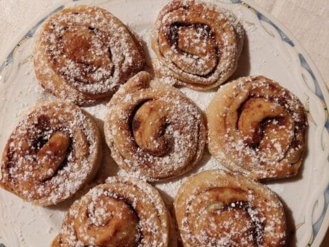 Zimt-Apfelschnecken