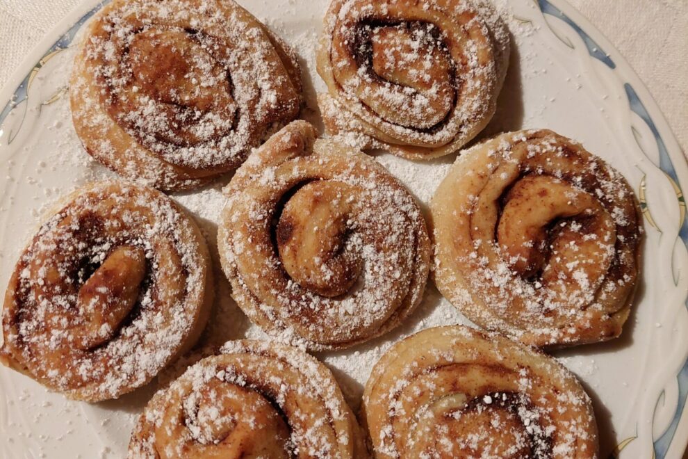 Zimt-Apfelschnecken